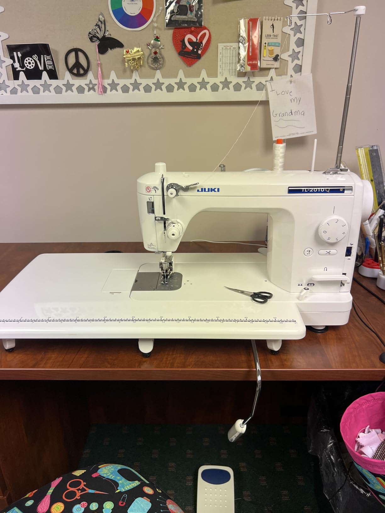 Juki 2010Q High Speed Semi-Industrial Sewing and Quilting Machine customer photo 2