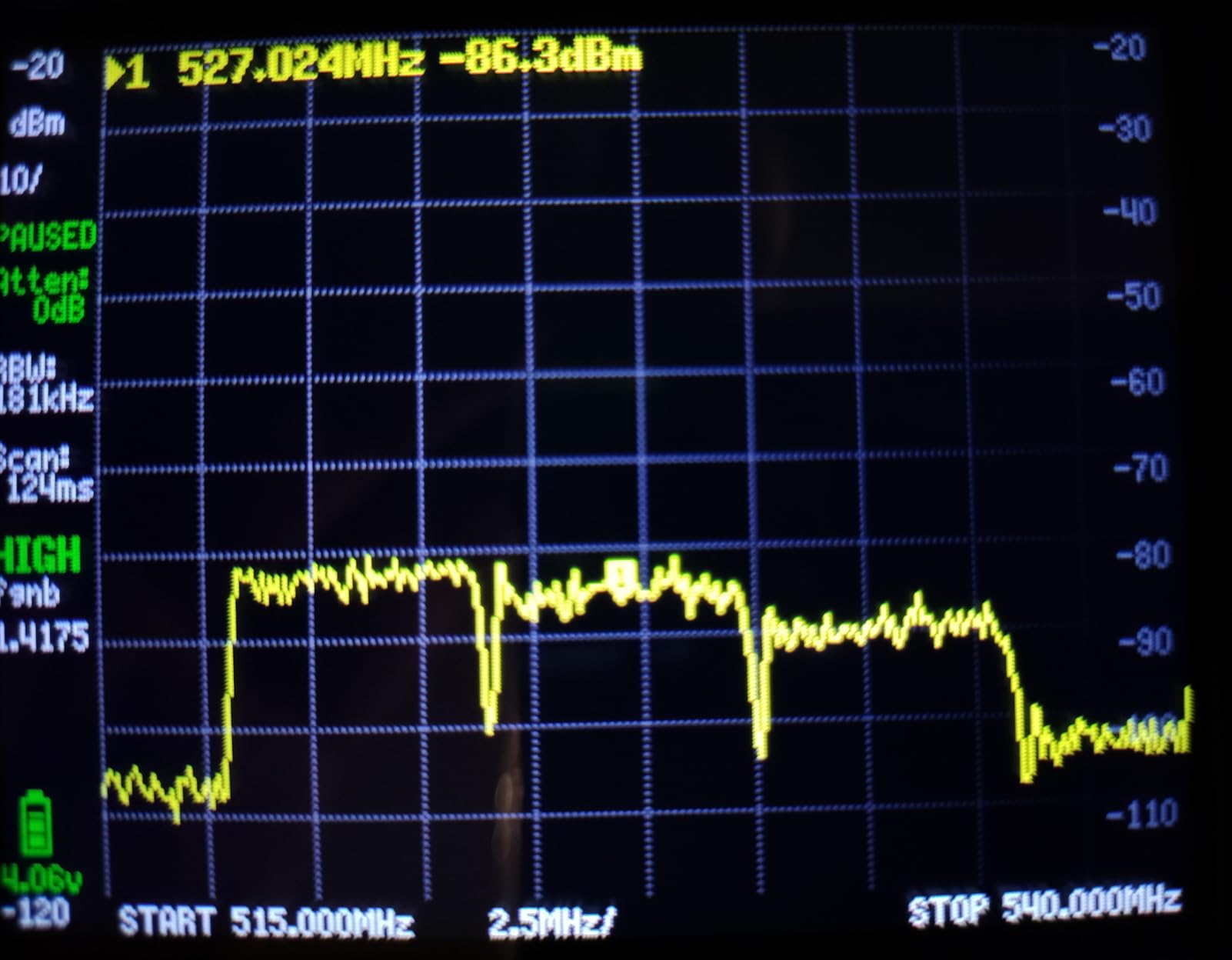 Portable Tinysa Spectrum Analyzer, AURSINC V0.3.1 Handheld Frequency Analyzer, Signal Generator 100kHz to 960MHz MF/HF/VHF UHF Input ESD Protected Function with 2.8 inch Touchscreen customer photo 2