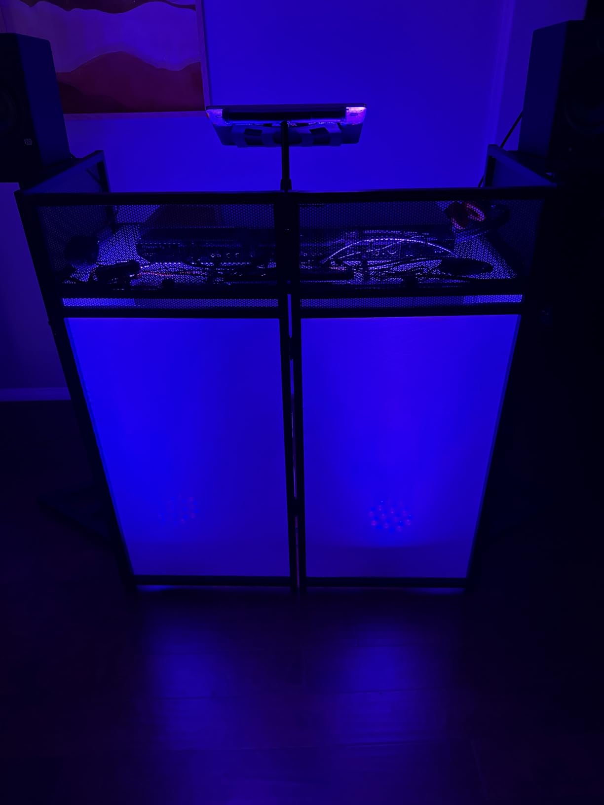 Rockville ROCKBOOTH DJ Event Booth Facade w/ 39.5