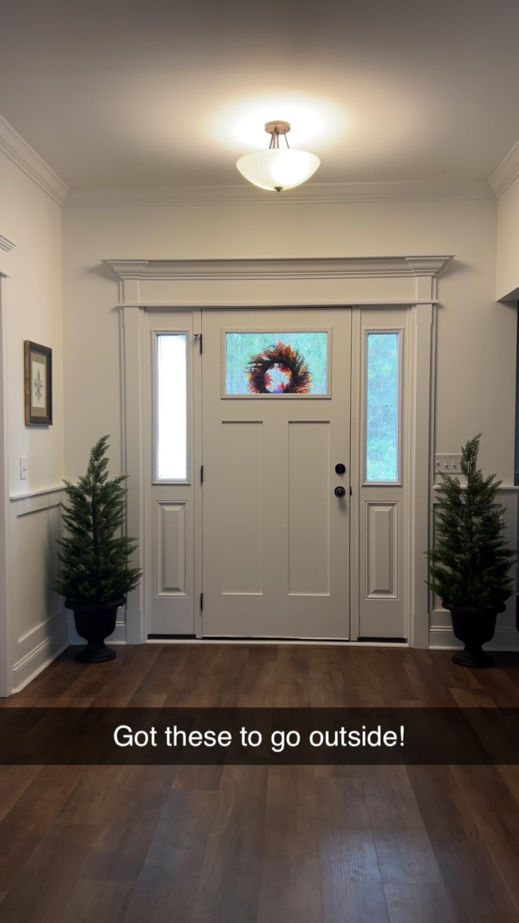 Southern Patio 2 Pack Utopian Urn Planter, Large 14 Inch Outdoor Pot, Lightweight Garden, Entryway, or Walkway Accessory with UV-Coated Finish, Stone customer photo 2