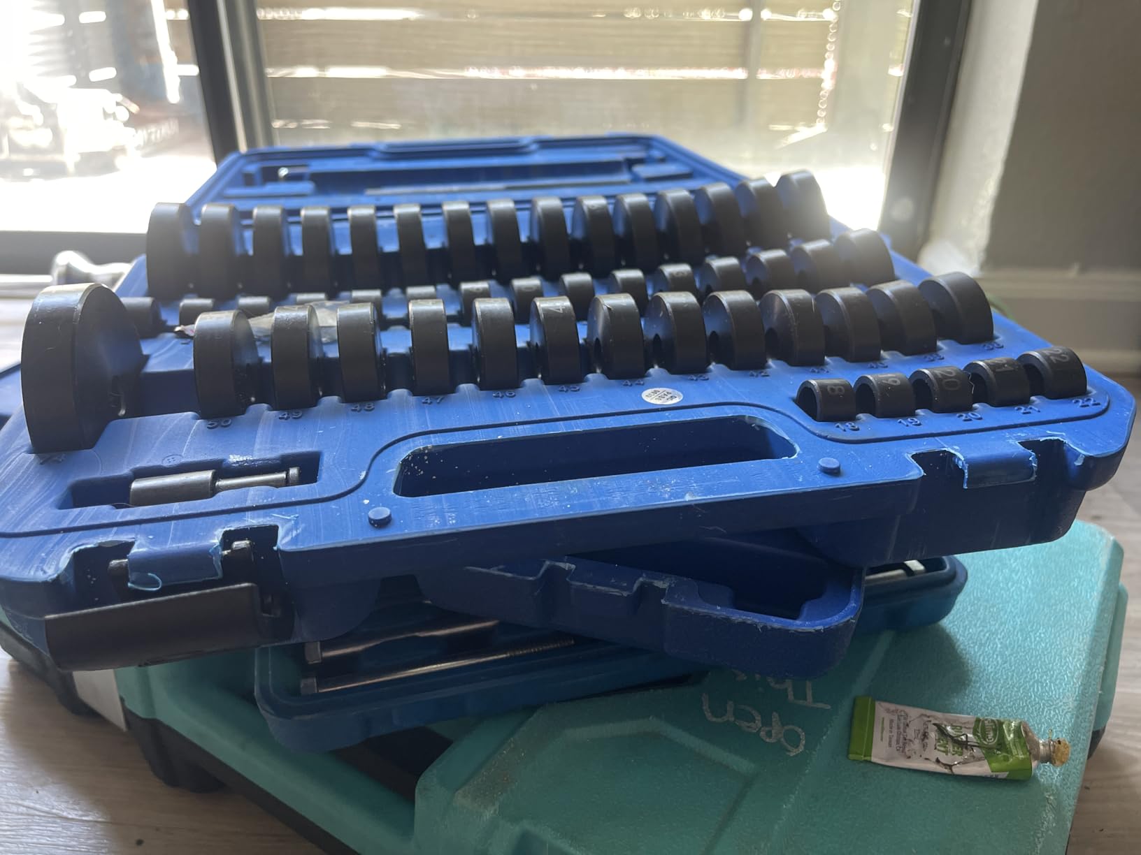 Orion Motor Tech 52-in-1 Custom Bushing Driver Tool Set and Transmission Wheel Axle Bearing Race Seal Installer Remover, Bush Removal Puller Bearing Press Tool Kit customer photo 2