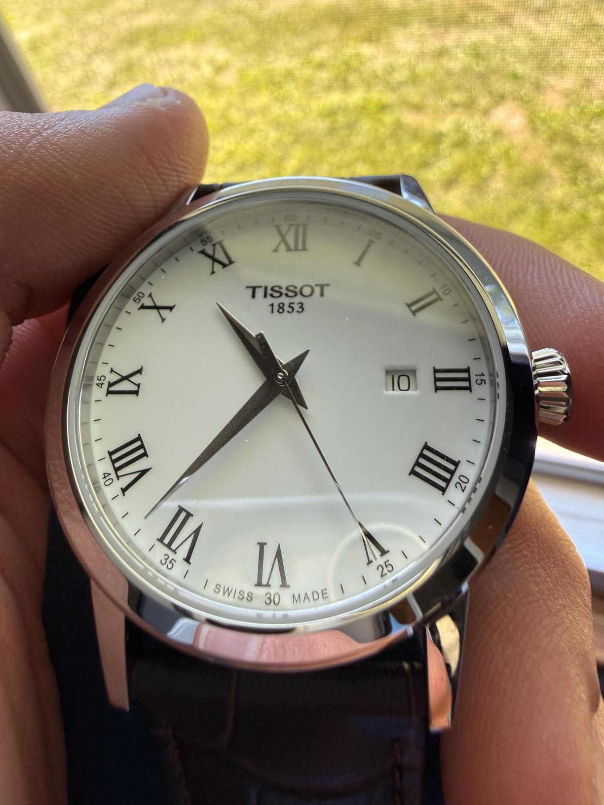 Tissot Mens Classic Dream Stainless Steel Dress Watch customer photo 1