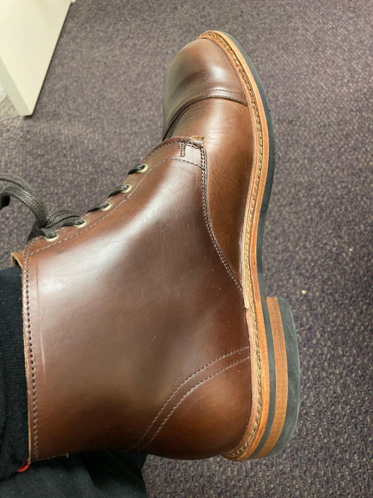 Allen Edmonds Men's Patton Waterproof Chelsea Boot customer photo 1