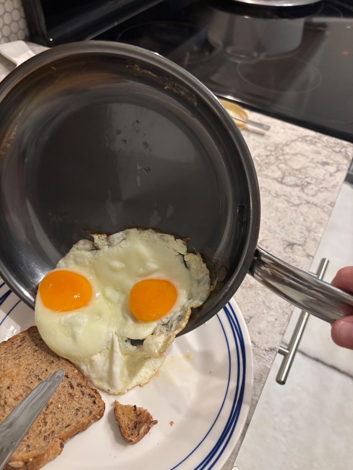 Hestan NanoBond Collection Titanium Stainless Steel 10-Piece Ultimate Cookware Set - Toxin, PFAS, & Chemical Free Clean Cookware - Induction Cooktop Compatible customer photo 2