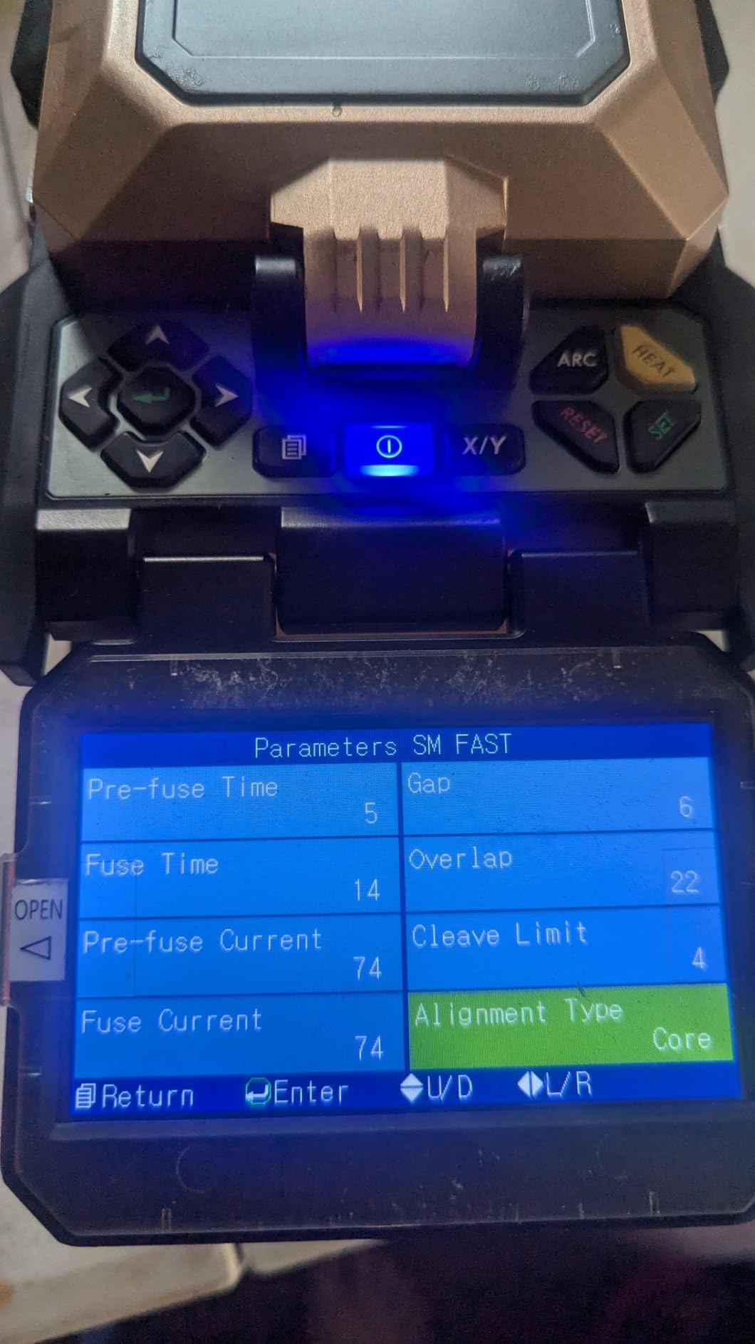 Fiber Optic Fusion Splicer 4.3