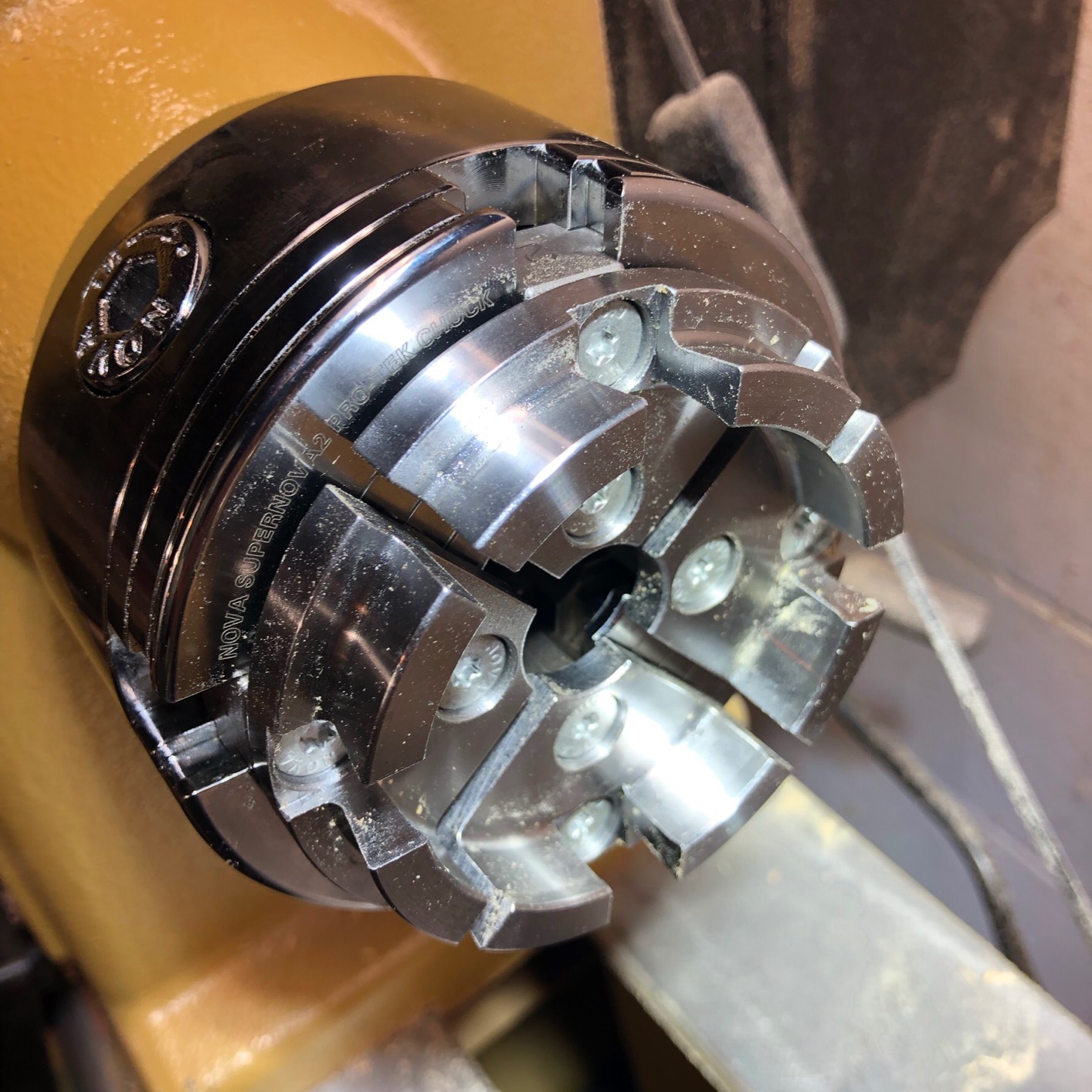 Nova 23262 Premier Pro-Tek Supernova 2 Wood Lathe Chuck Kit with Pro-Tek 2