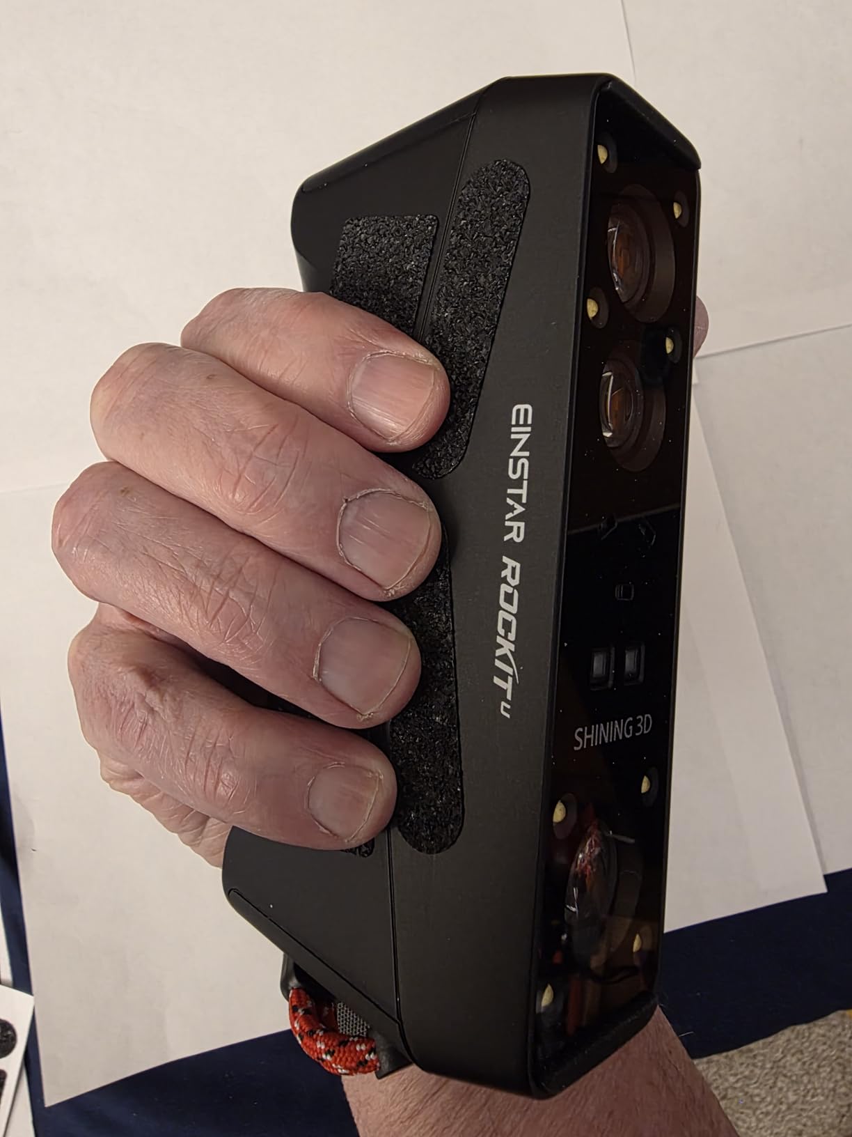 Einstar Rockit Wireless Handheld 3D Scanner with Scanning Software, Dual Light, 38 Laser Lines, 7 Parallel Laser Lines, 0.05mm HD Resolution for Reverse Engineering, Manufacturing and Art customer photo 2