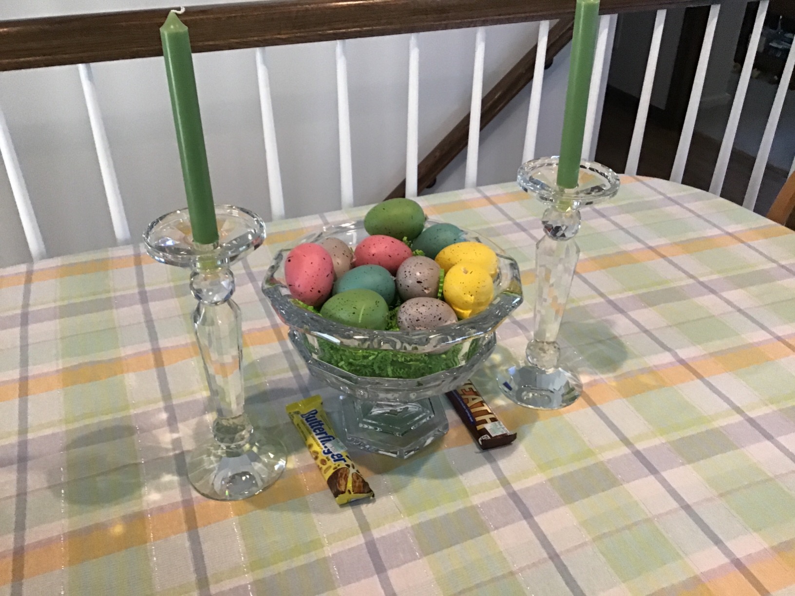 Crystal Candle Stick Holders 2-Pack, Clear Crystal Taper/Pillar Candles Holder Table Centerpieces for Party and Wedding Decoration(10.6inches Tall) customer photo 2