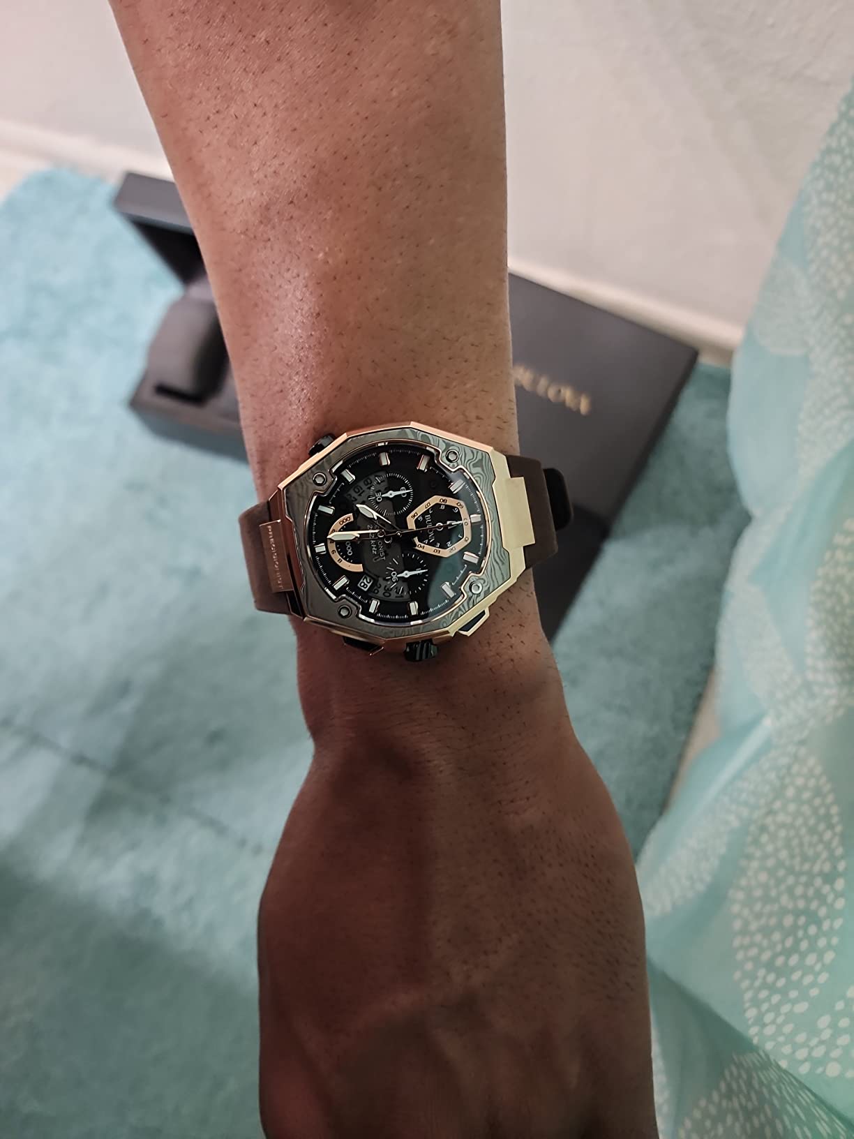 Bulova Men's Series X High Precision Quartz Chronograph Watch, Sapphire Crystal, Continuous Sweeping Secondhand customer photo 2