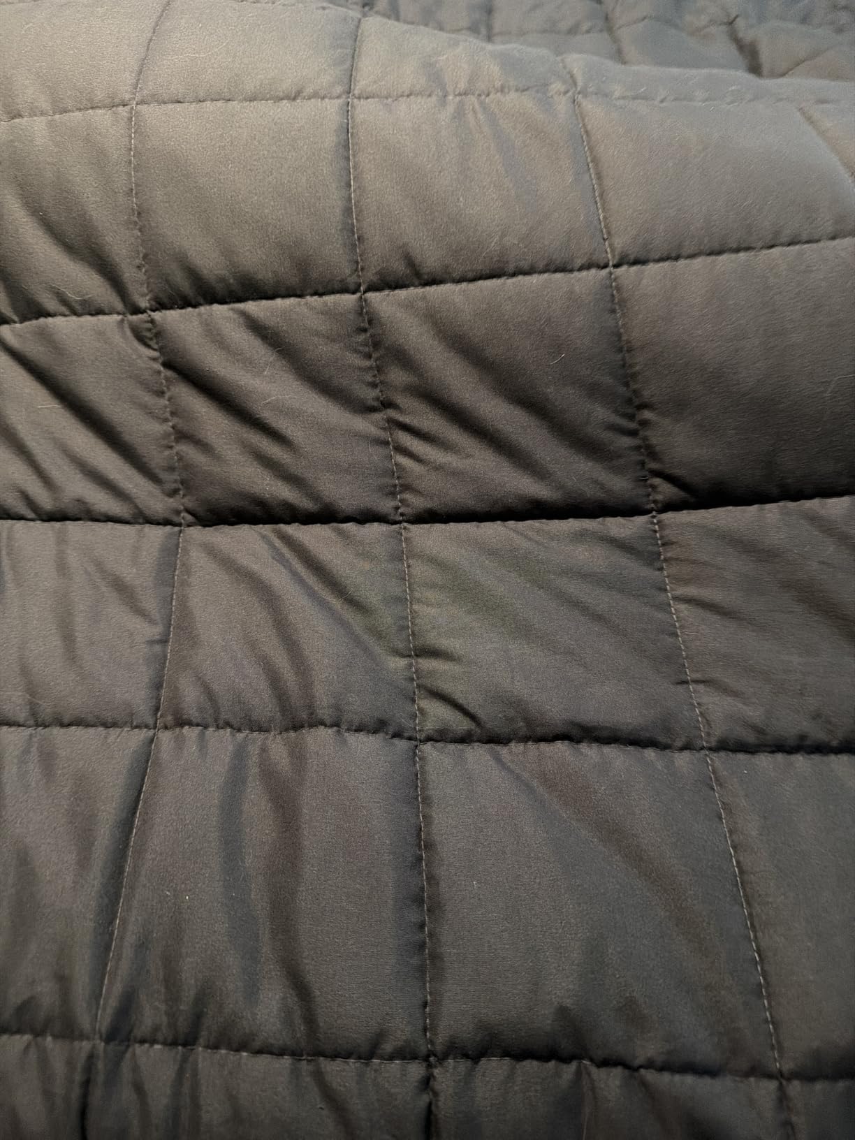 HomeSmart Weighted Blanket King Size 50lbs, The Heaviest Weighted Blanket, Fits Standard and California King Beds, Grey, 88x104 customer photo 1