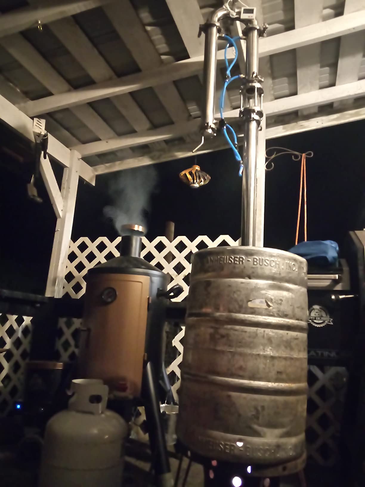 New Tubular distillation tower with sight glass copper mesh 1.5'' 2'' domestic brewing equipment moonshine distiller (2'') customer photo 2