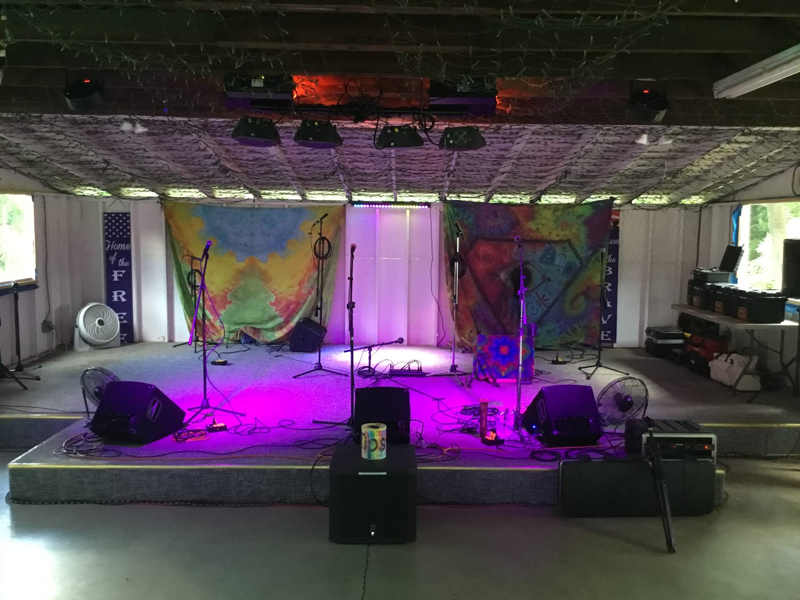 BETOPPER LED Par Lights 54 x 1.5W, RGB Stage Lights DMX DJ Lighting Sound Activated with Stand, Strobe Light & Wash Par Lighting DMX for Parties, Church, Wedding, Bars, 4 Pack customer photo 2