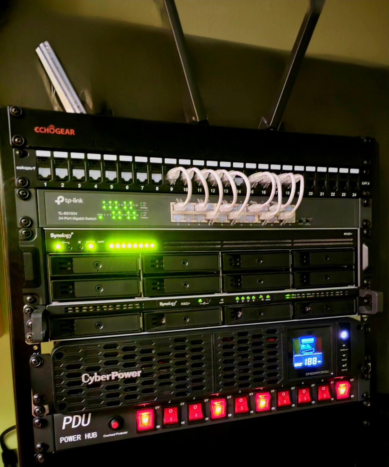 Synology 8 Bay RackStation RS1221+ (Diskless) customer photo 1