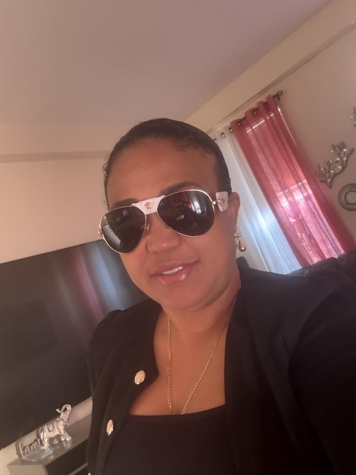 Versace VE 2225 100287 Gold Metal Aviator Sunglasses Grey Lens customer photo 1