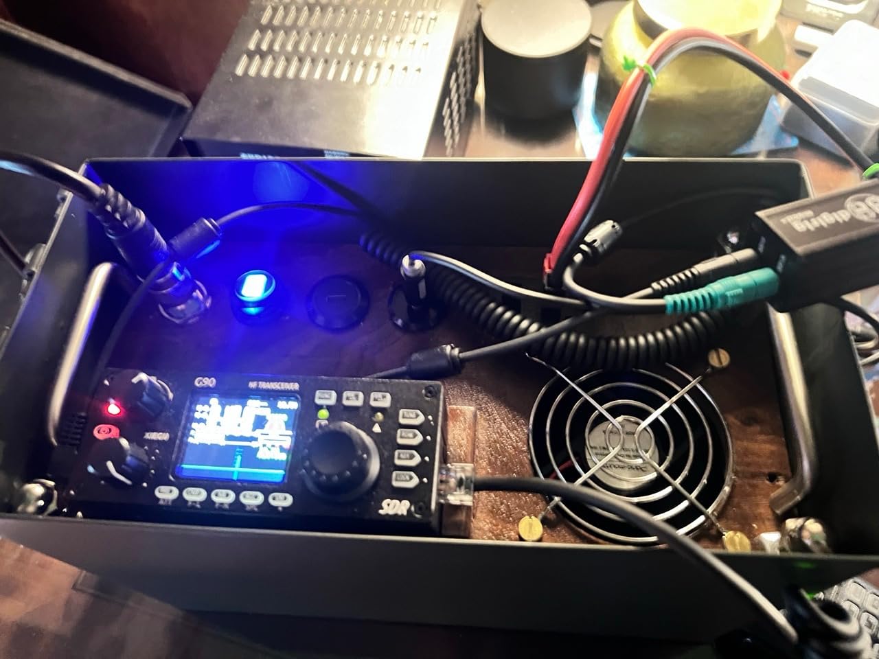 Xiegu G90 HF Radio Transceiver 20W SSB/CW/AM/FM SDR Structure with Built-in Auto Antenna Tuner customer photo 2