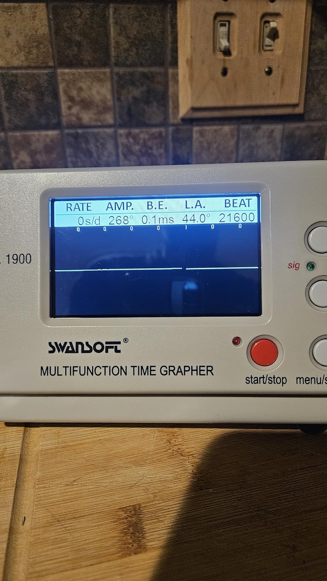 Timegrapher No.1900, Multifunctional Watch Tester, Watch Timing Machine for Watchmaker, Watch Calibration Tool with LCD Screen customer photo 1