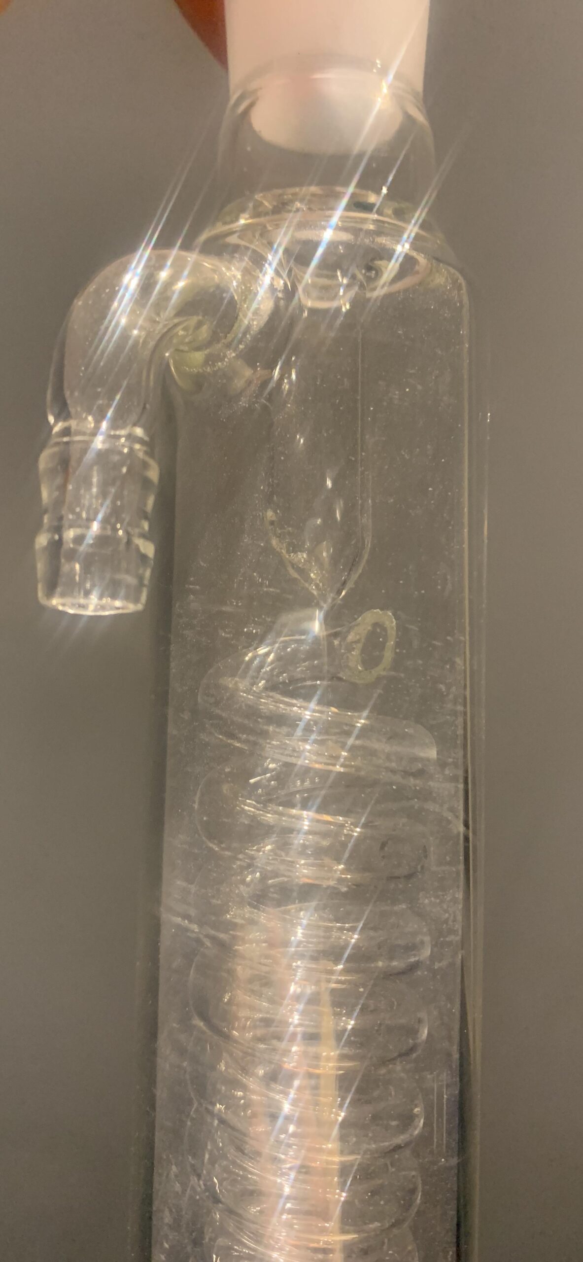 2000ml Lab Essential Oil Distillation Apparatus Water Distiller Purifier Glassware Kits W/Condenser Pipe, Lab Glassware Kit customer photo 2