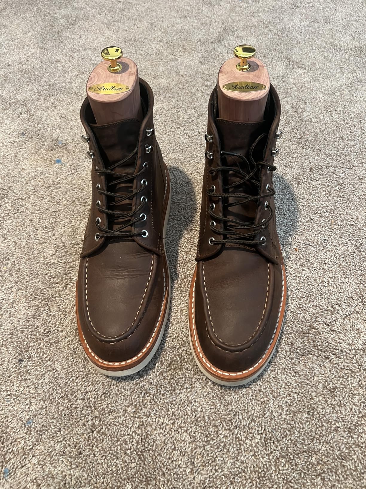 Thursday Boot Company Men's Diplomat Moc Toe Leather Boot customer photo 1