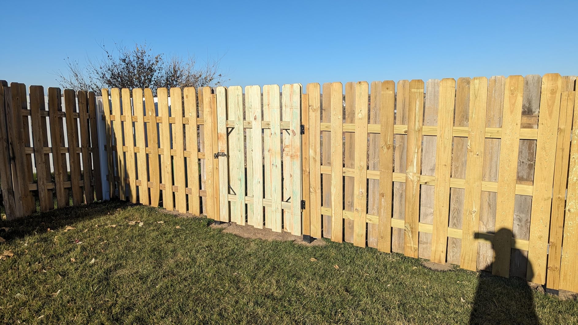 Gate Corner Brace Bracket Heavy Duty Adjustable No Sag Kit Durable Solid Iron for Shed Doors,Driveway Gates,Corral Gates,Wood Windows,Gate Frame Kit,Gate Hardware customer photo 1