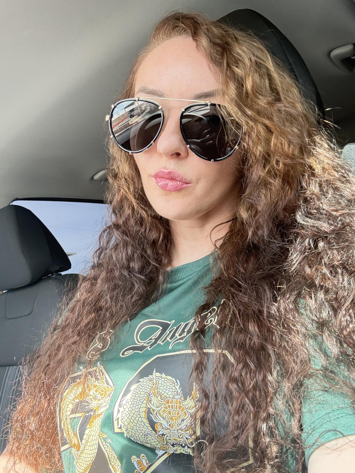 Versace VE 2232 143887 Black Metal Aviator Sunglasses Grey Lens customer photo 1