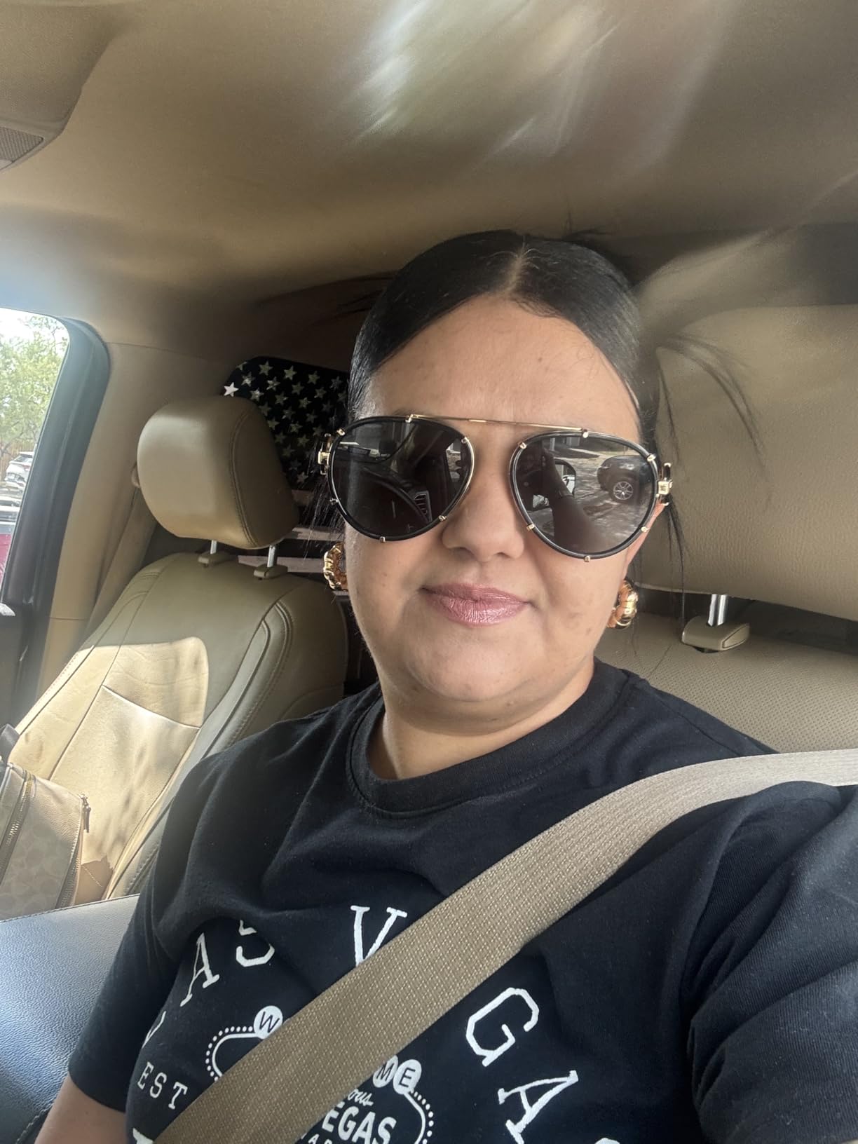 Versace VE 2232 143887 Black Metal Aviator Sunglasses Grey Lens customer photo 2