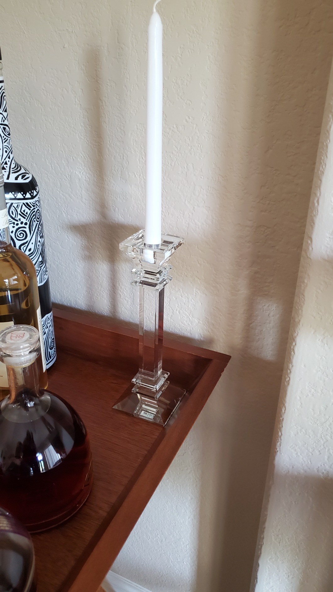 Crystal Candle Holders Set of 2-9.2