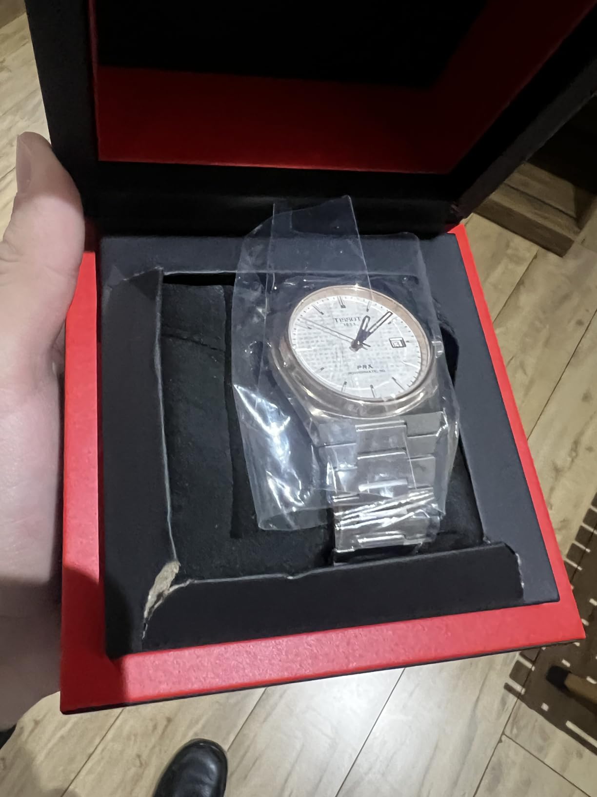 PRX Powermatic 80, Swiss Automatic Watch for Men, Stainless Steal Case, Silver Dial (T1374072103100) customer photo 2