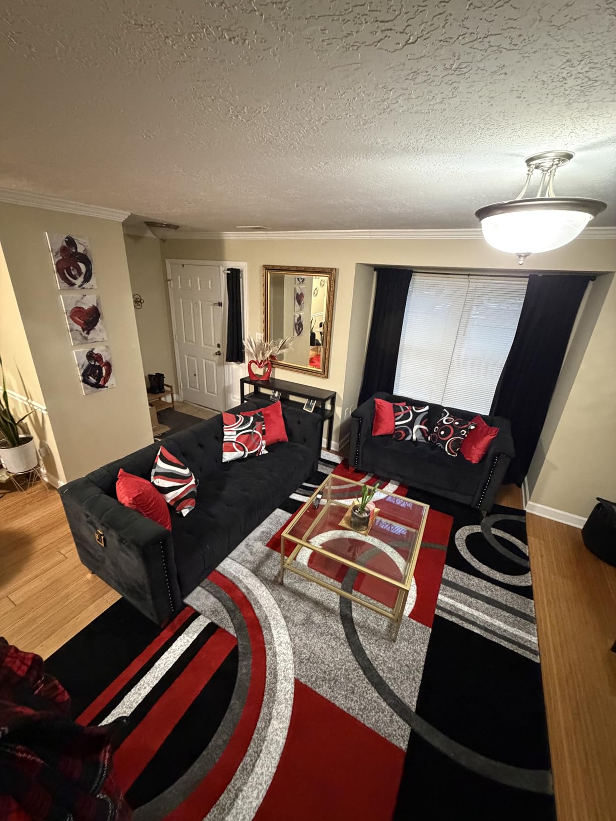 RYB HOME Blue Velvet Curtains 84 inches - Blackout Curtains for Living Room, Thermal Insulated Noise Reducing Panels Soft Luxury Window Decor for Kids Bedroom, Navy Blue, W52 x L84 inches, 2 Panels customer photo 1