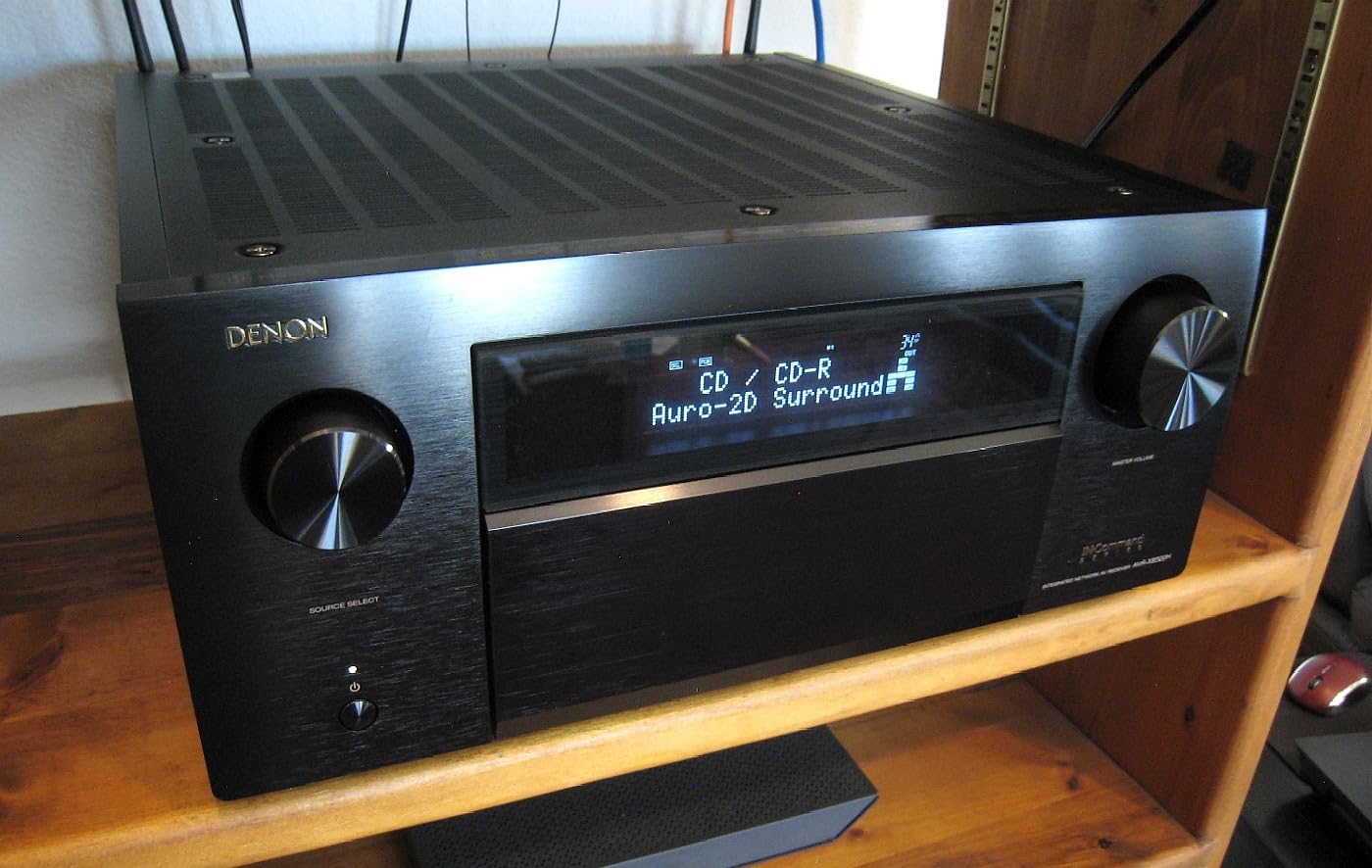 Denon AVR-X8500HA 13.2 Channel (150 W/Ch) Receiver for Home Theater, Advanced 8K Upscaling, Supports Dolby Atmos, DTS:X, IMAX Enhanced, Auro 3D & More, Built-in HEOS, Amazon Alexa Voice Control customer photo 1