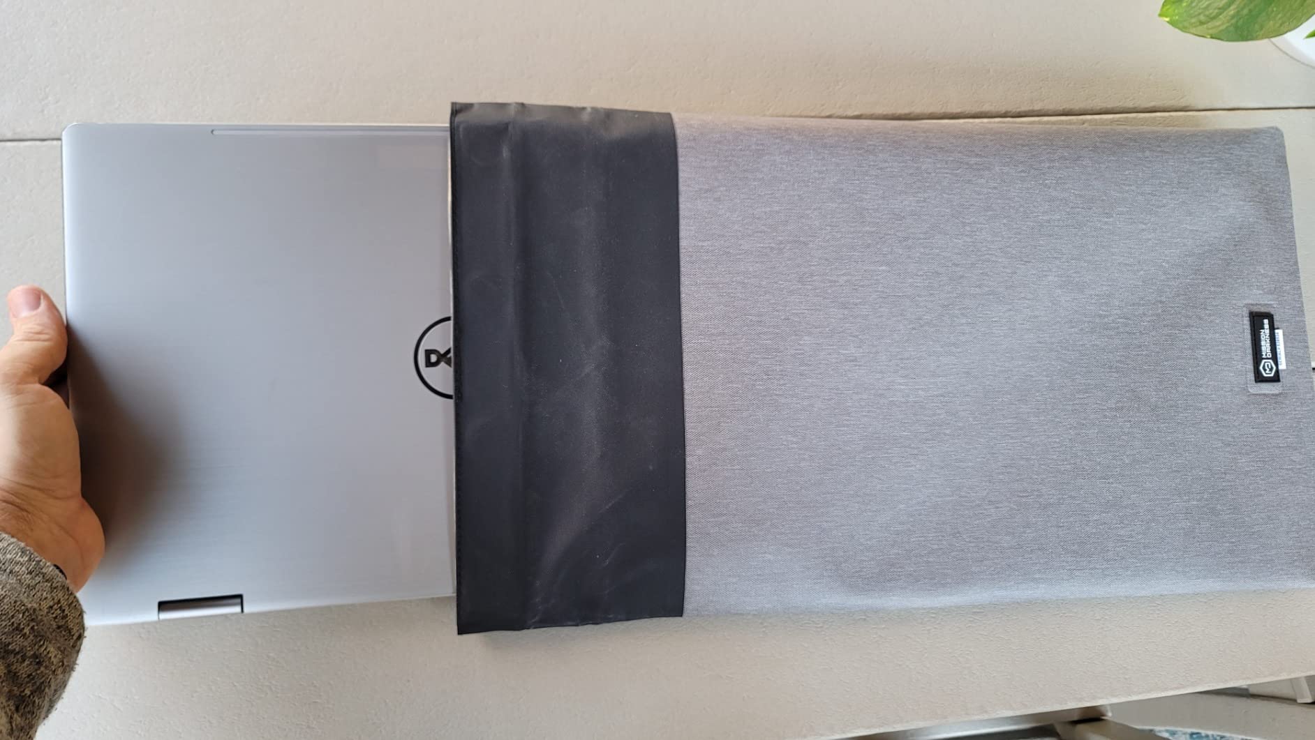 Mission Darkness Dry Shield Faraday Laptop Sleeve // Slim Waterproof Bag for Laptop Computers, RF Shielding Liner, Felt Padding, Magnetic Roll Closure, Signal Blocking, Anti-Hacking, Data Security customer photo 1