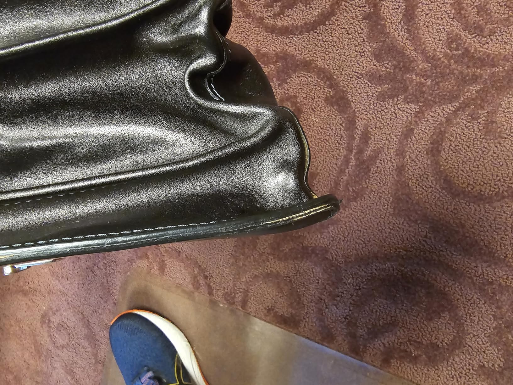 Time Resistance Leather Lawyer Briefcase - Italian Handmade Laptop Briefcase for Men and Women - Attache Case - Doctor Bag customer photo 2