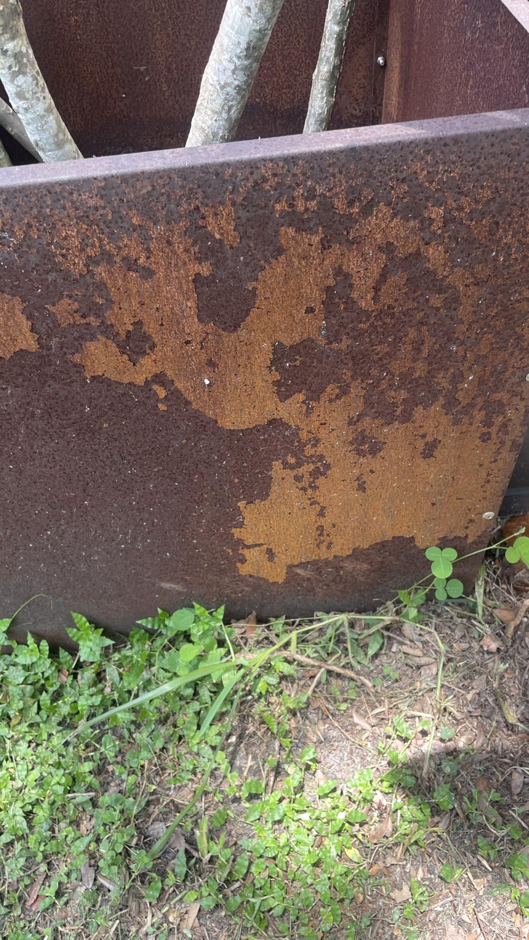 DIY CARTEL Corten Steel Rectangular Outdoor Planter Box, Rustic & Modern Farmhouse Design, Large Raised Metal Garden Bed (36in x 16in x 16in) customer photo 2