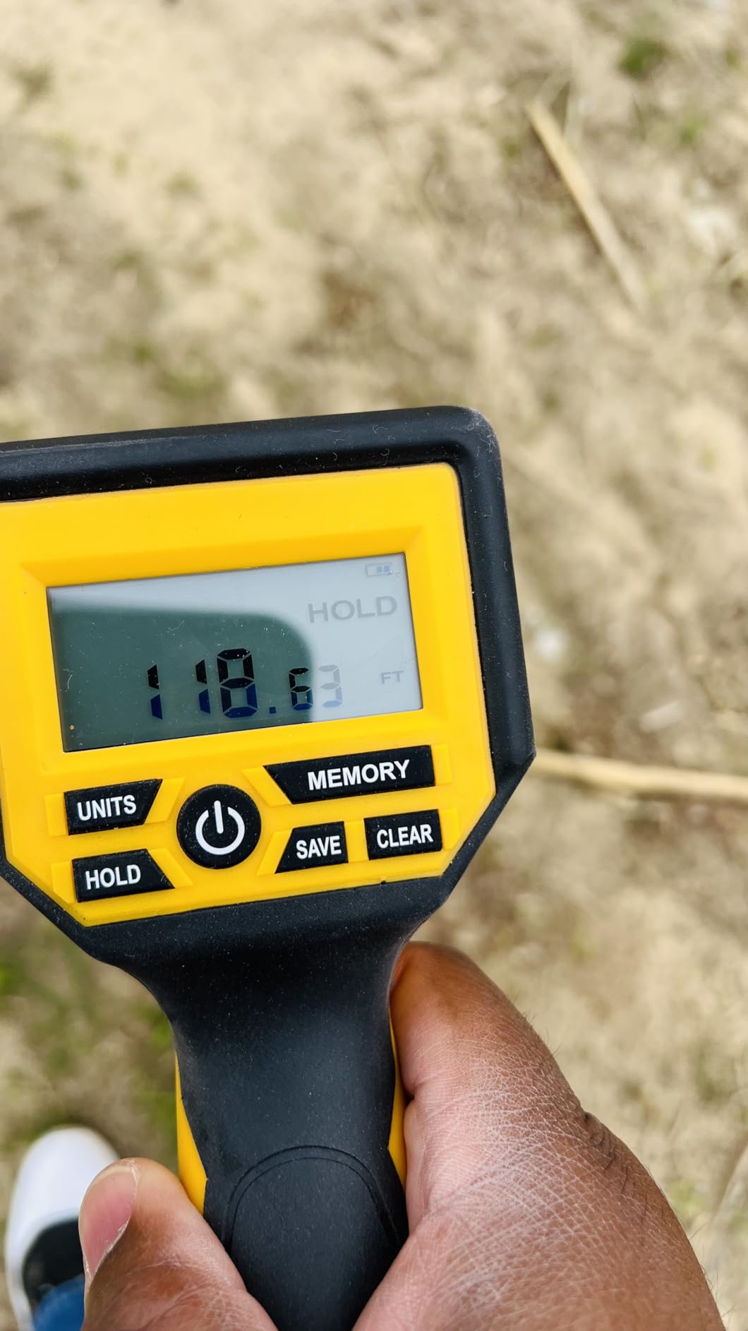 Zozen Measuring Wheel Digital Display, 3-Sections Foldable, Imperial/Metric Measure Wheel with Backlit Display | Up to 99,999Ft/ 99,999M | Kickstand to Keep Stand |Portable, Include Cloth Backpack customer photo 1