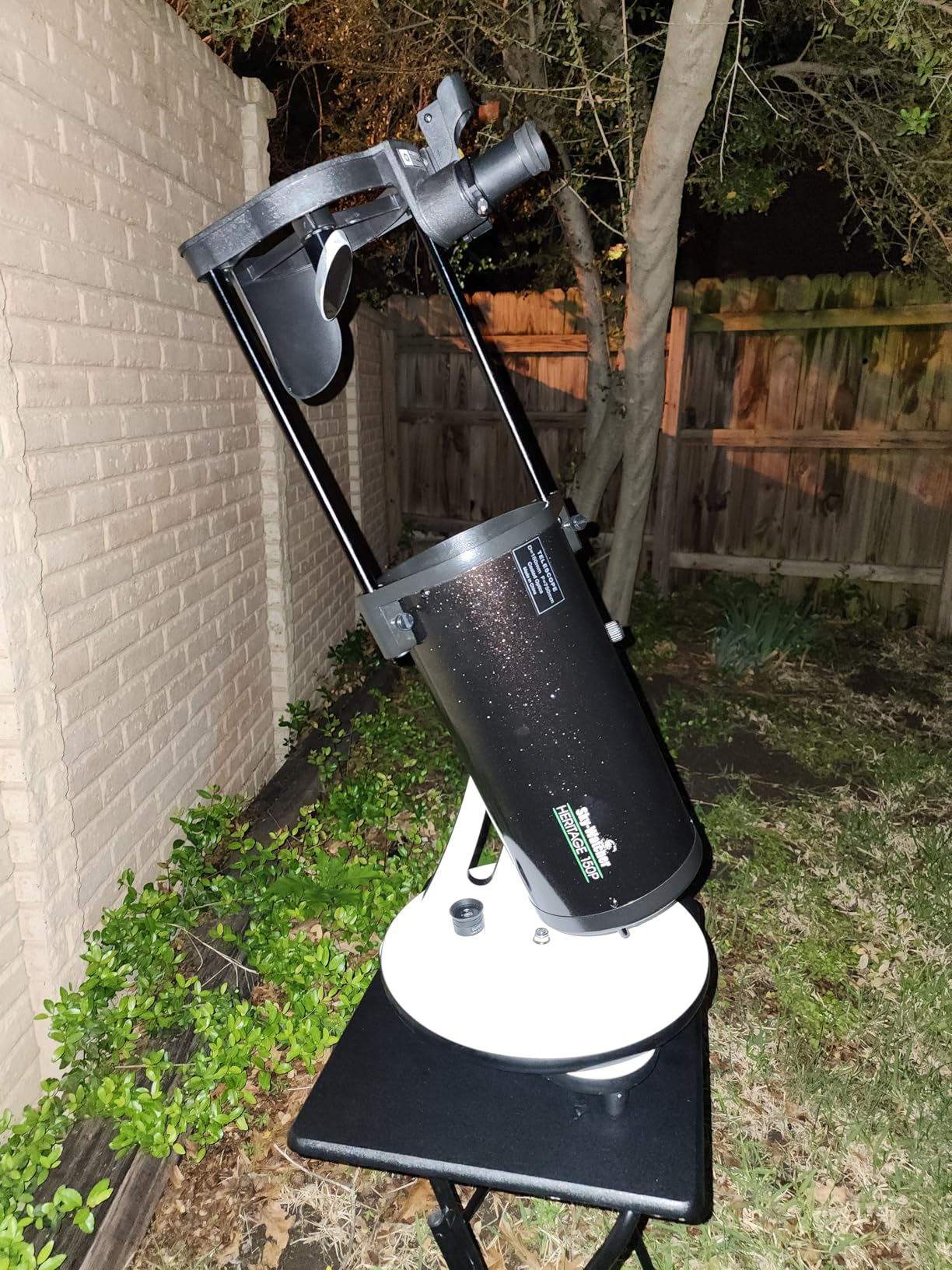 Sky-Watcher Heritage 150 Tabletop Dobsonian Telescope - Perfect for Beginners, Easy Setup, Portable, and Fun (S11710) customer photo 1
