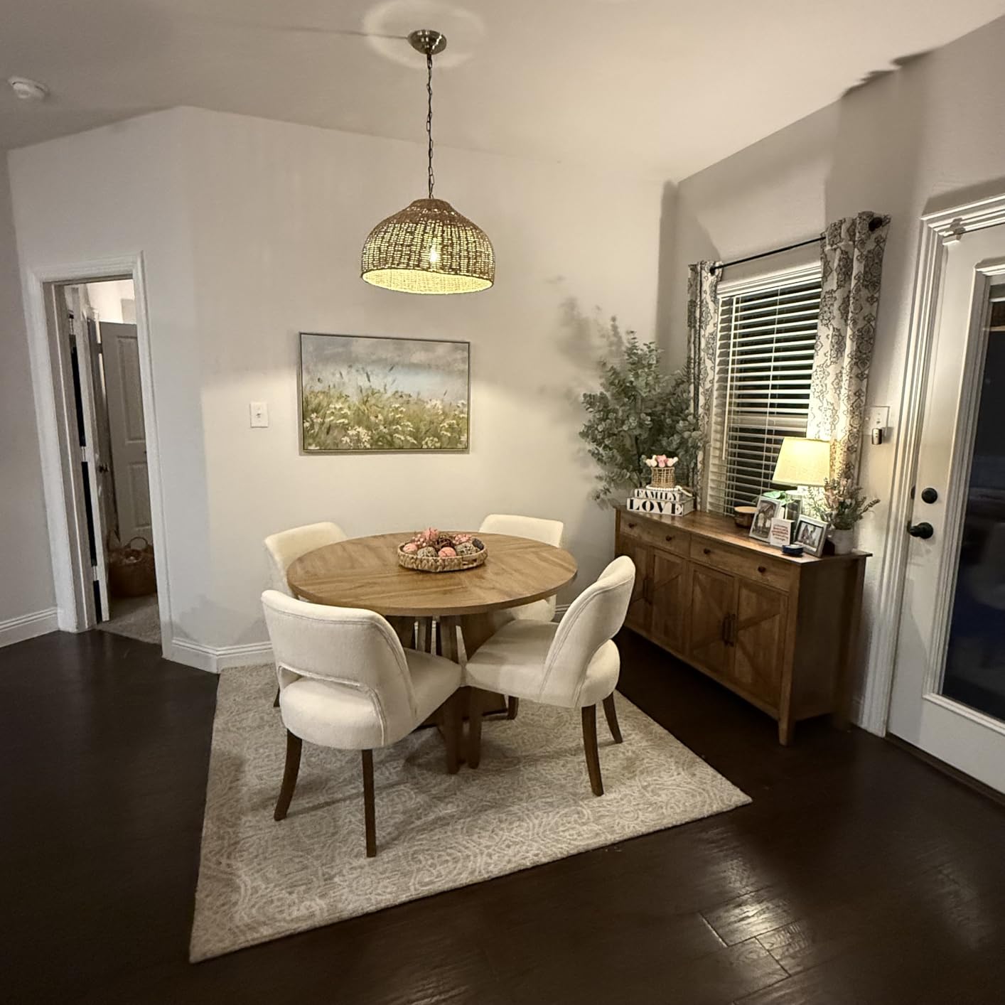 Area Rug 6x9 - Metro Collection - Natural & Ivory, Handmade Wool, Ideal for Living Room, Bedroom, Dining Space (MET998A) customer photo 1