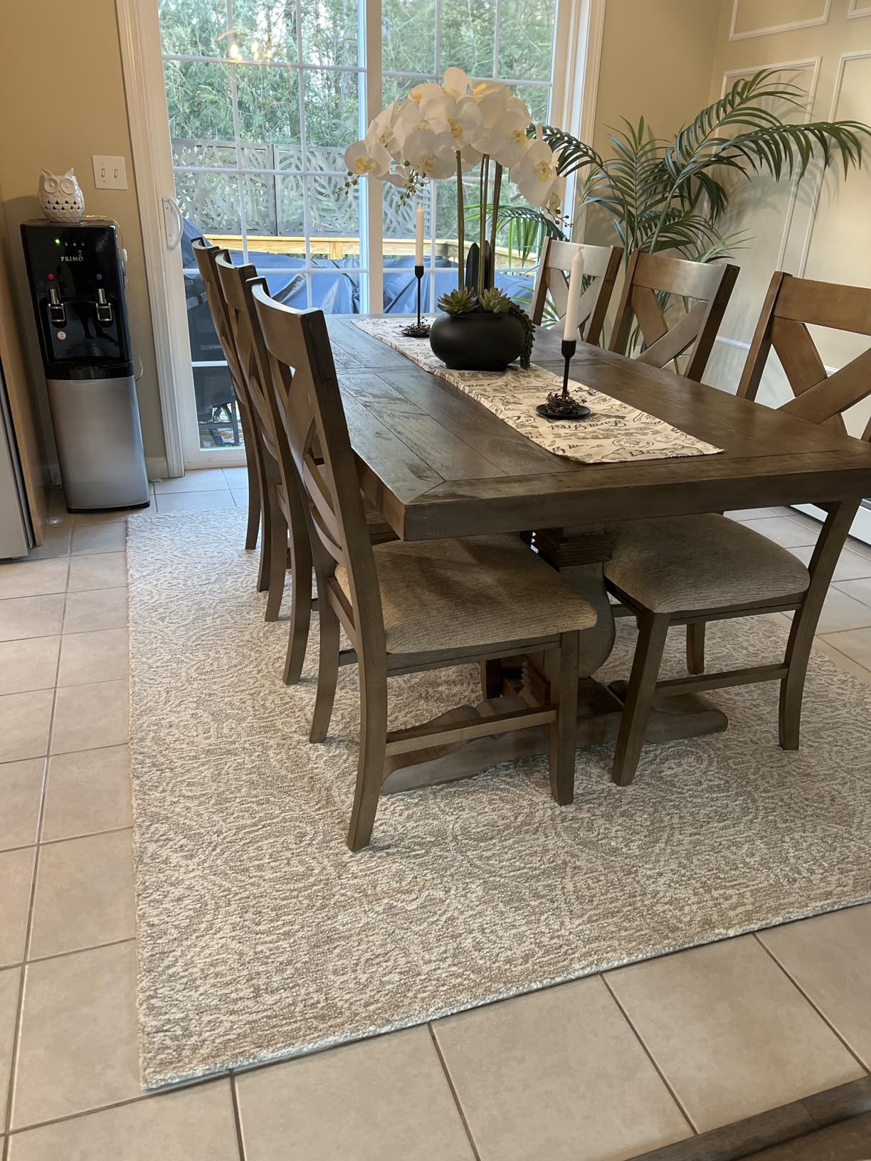 Area Rug 6x9 - Metro Collection - Natural & Ivory, Handmade Wool, Ideal for Living Room, Bedroom, Dining Space (MET998A) customer photo 2