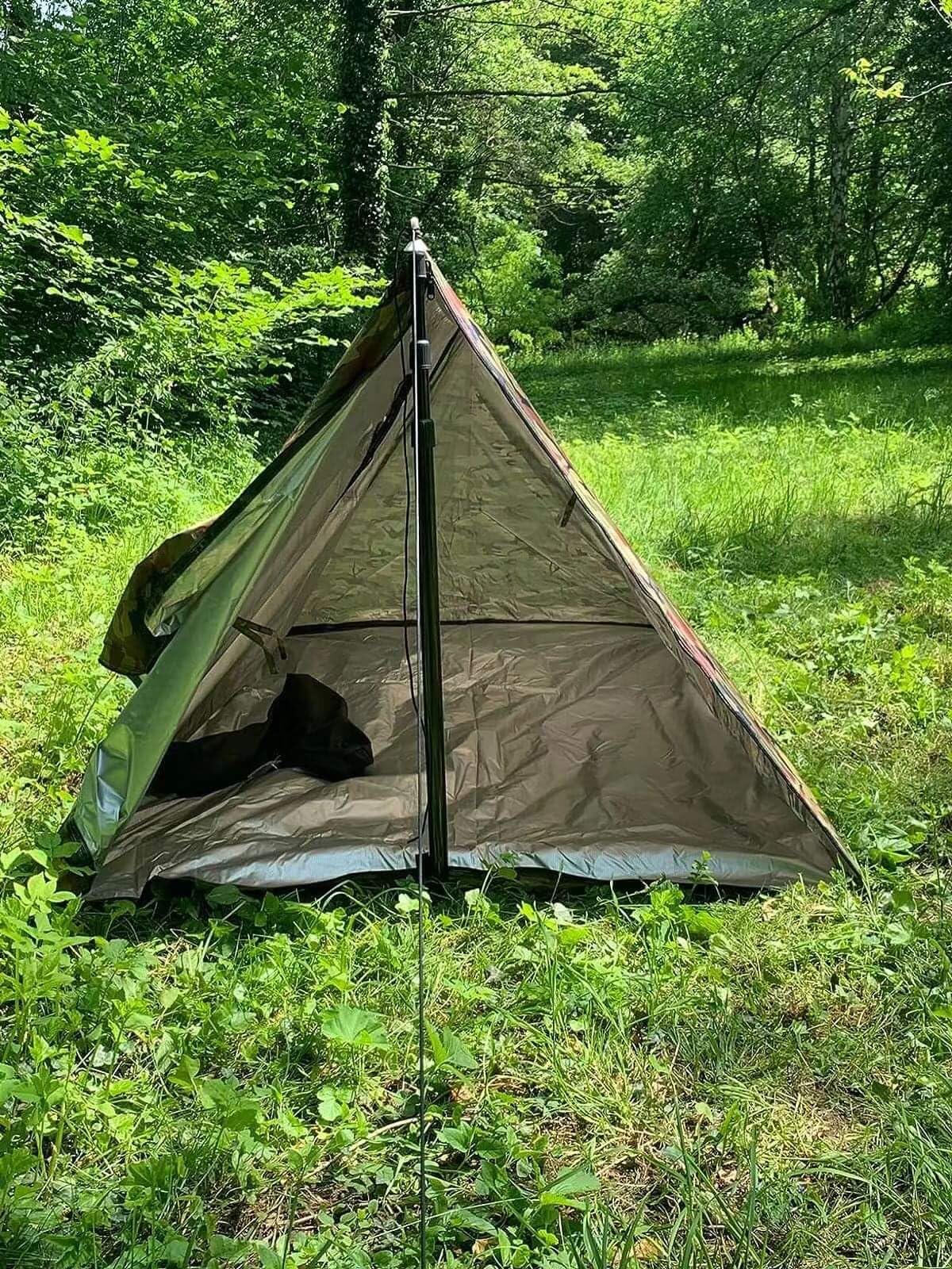 LYN Extra Large Zipper Reusable Survival Emergency Shelter Tent, Thermal Waterproof Fireproof Lightweight Bugout, with Paracord + Stake for Camping, First Aid, Hiking & Bushcraft customer photo 2