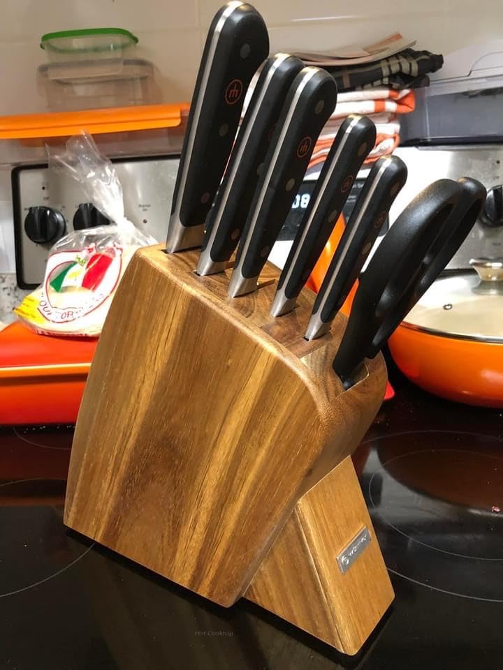 Wusthof Classic 7 Piece Slim Knife Set with Acacia Block customer photo 1