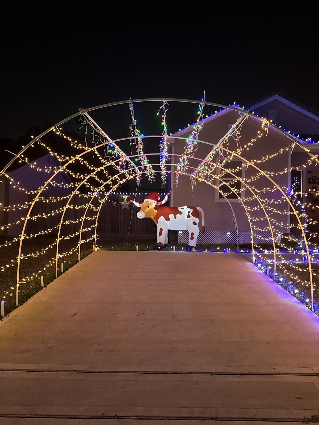 4 Channel Light Controller for Holiday Lights, Christmas Lights, Outdoor Decorations. Create Dazzling Light Displays with 16 Functions, Chasing, Twinkle, Shooting Star, Stacking, Sparkle etc. customer photo 2