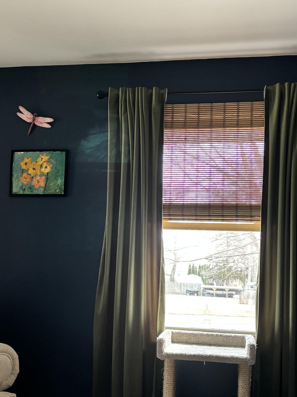 StangH Velvet Curtains 84 inches - Gold Brown Blackout Thermal Insulated Window Drapes for Living Room, Back Tab Luxury Home Decor Curtains for Bedroom Sliding Door, W52 x L84, 2 Panels customer photo 1