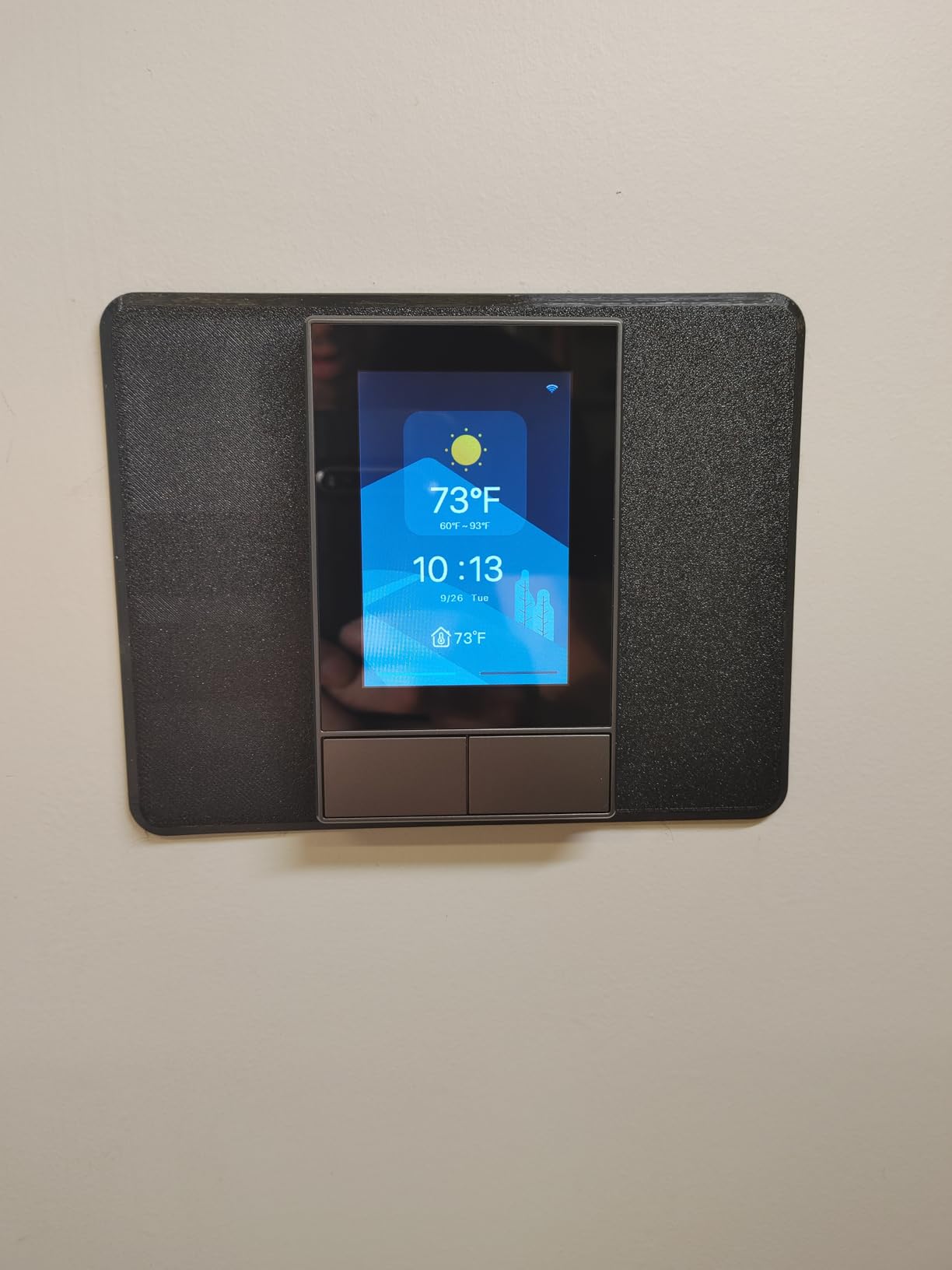 SONOFF NSPanel Smart Switch - 2-Switch Panel Home Control With Touchscreen, Temperature Function - Compatible With Alexa and Google Home customer photo 1