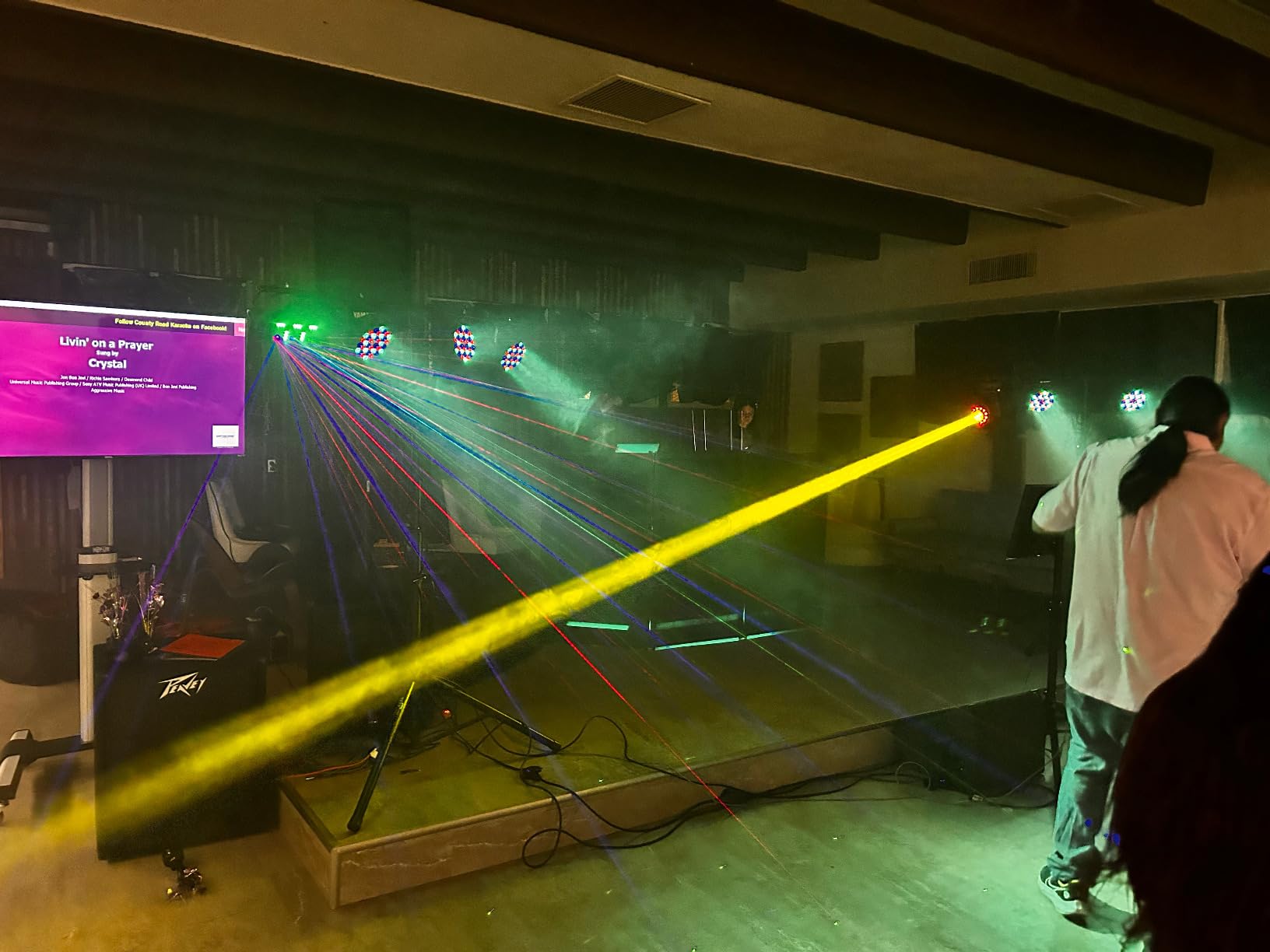 Rockville Rockhaze 1000 CFM DMX Hazer Machine, Water Based, 2 Remotes, Fluid Seal, Quiet Fan, Fast Setup, Perfect for Large Venues, DJ, Live Shows customer photo 1