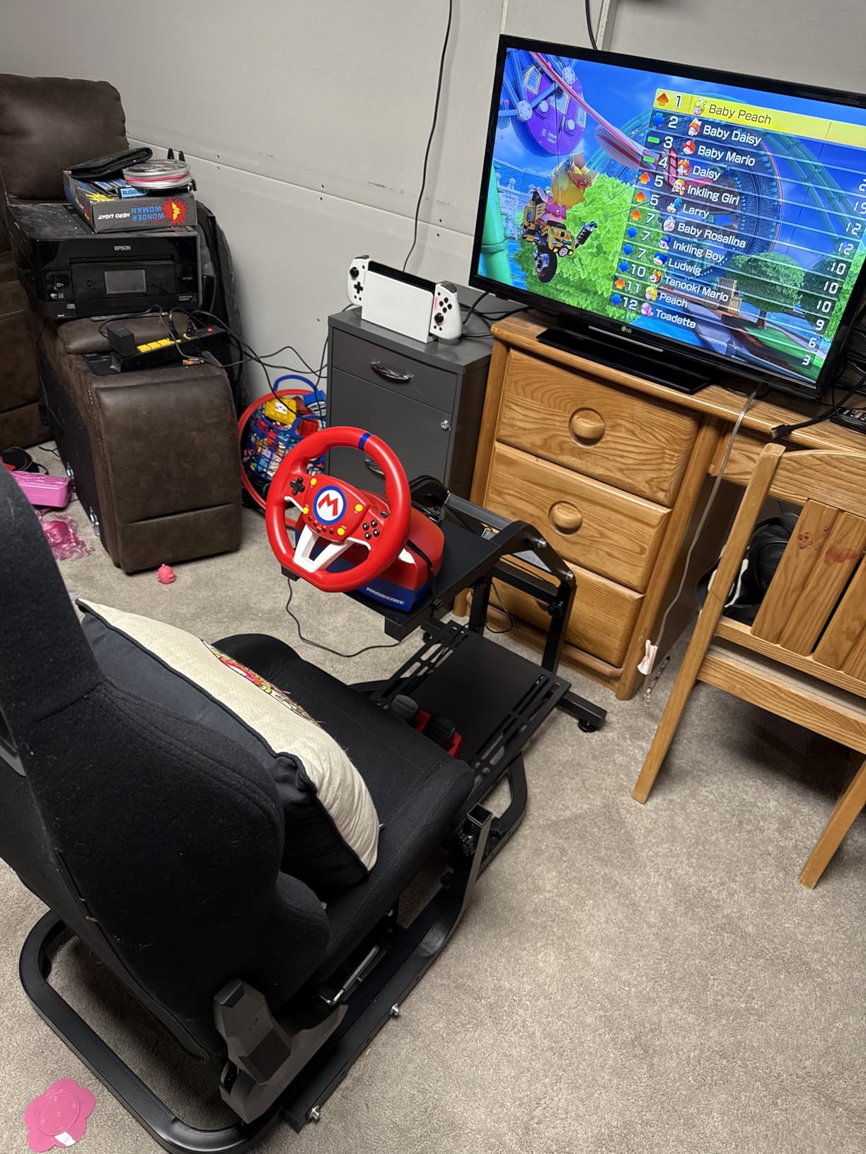 Dardoo G29 Racing Simulator Cockpit with Adjustable Race Seat customer photo 2