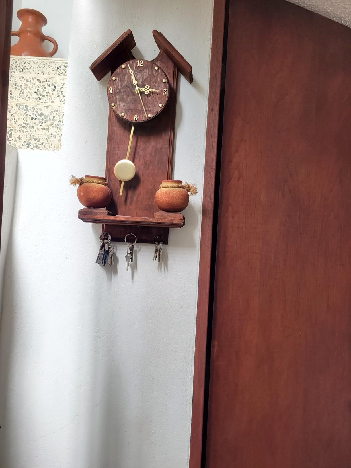 TIKROUND Original Youngtown 12888 Pendulum Clock Movement with 3 Sets of Hands 23 mm Shaft Length customer photo 1