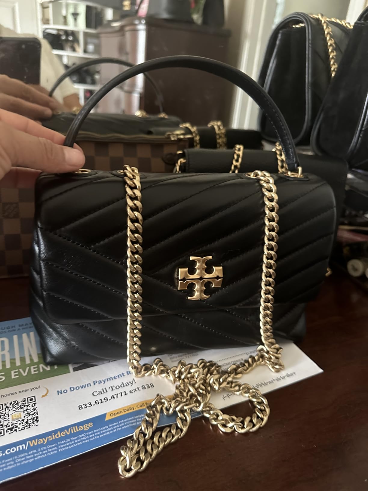 Tory Burch Women's Kira Chevron Convertible Shoulder Bag customer photo 1