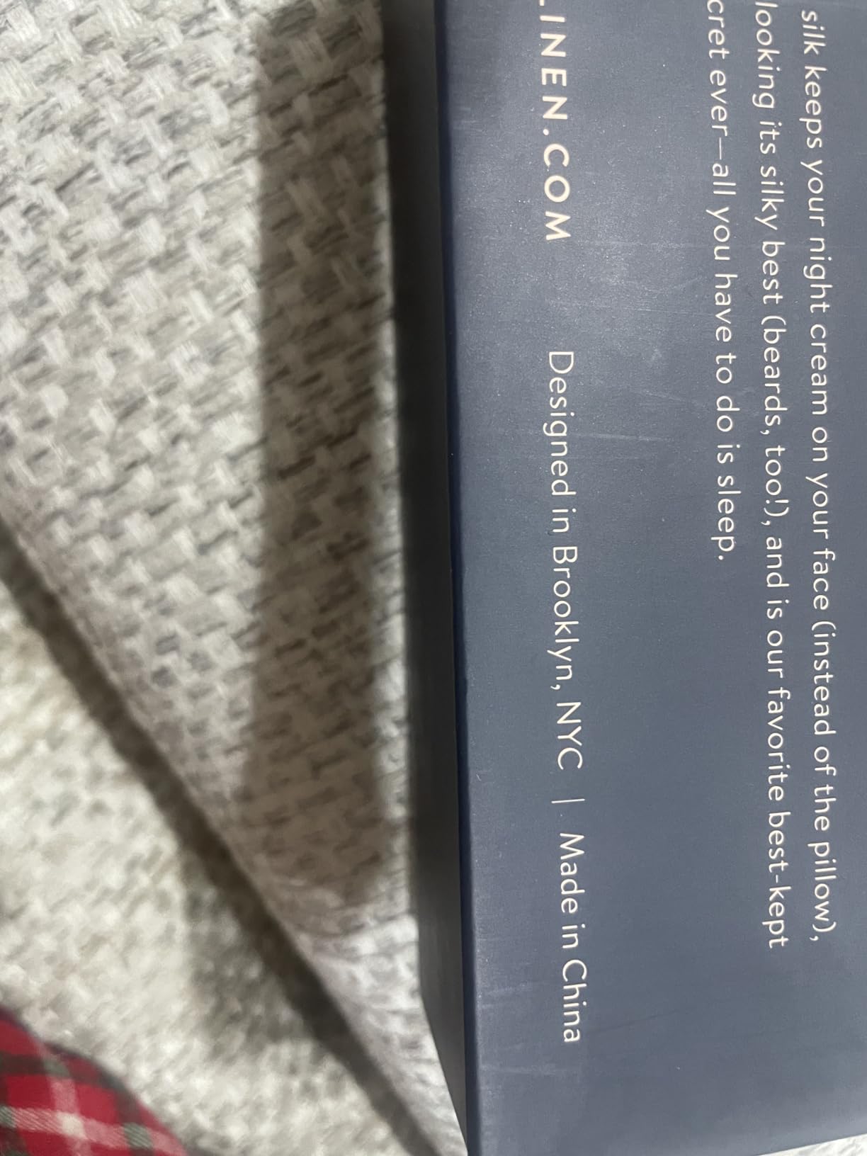 Brooklinen Mulberry Silk Pillowcase - 100% Pure Silk Pillow Case, Soft & Durable, Anti-Friction Comfort, High Quality Smooth Texture - Machine Washable & Breathable - Standard Size (Ivory) customer photo 1