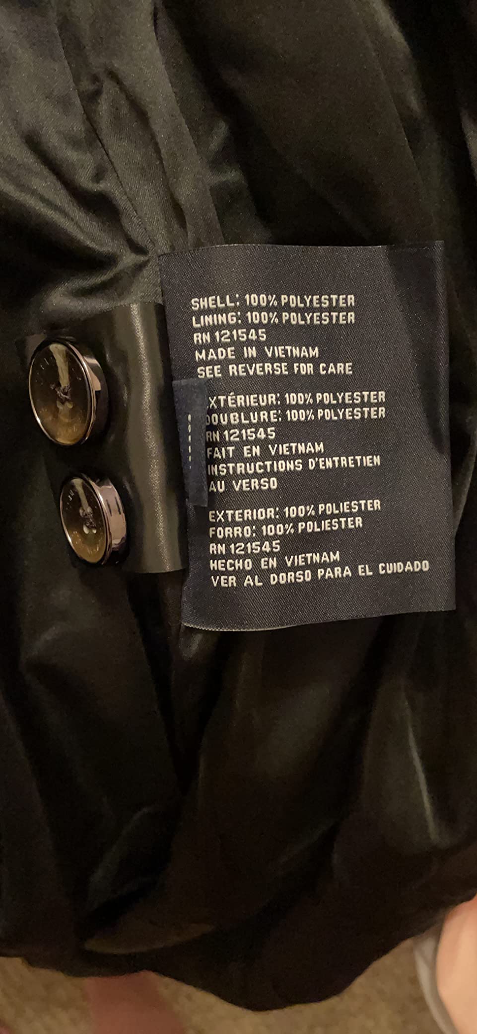 London Fog Women's Double Breasted Short Trenchcoat with Belt customer photo 1