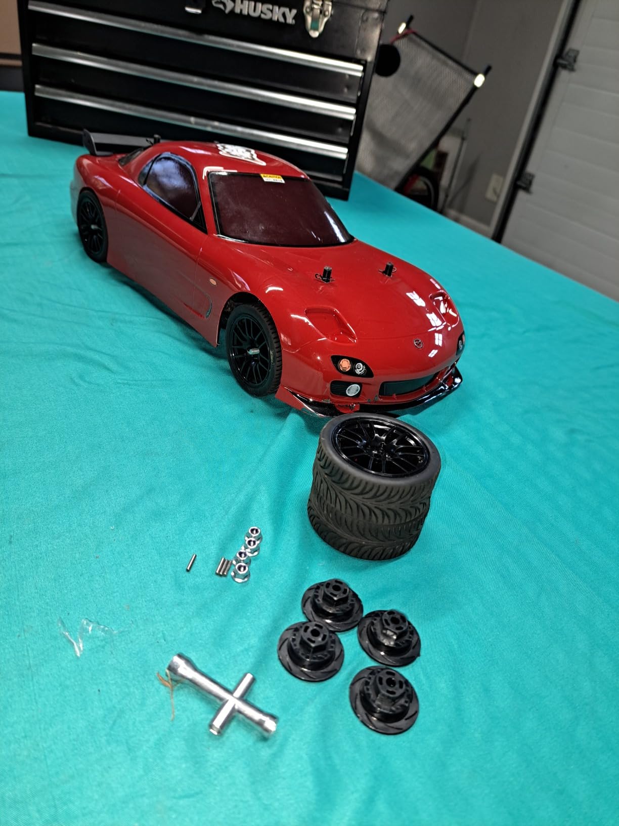 Tamiya Mazda RX-7 TT-02D Drift Spec 1/10 On-Road Kit customer photo 2