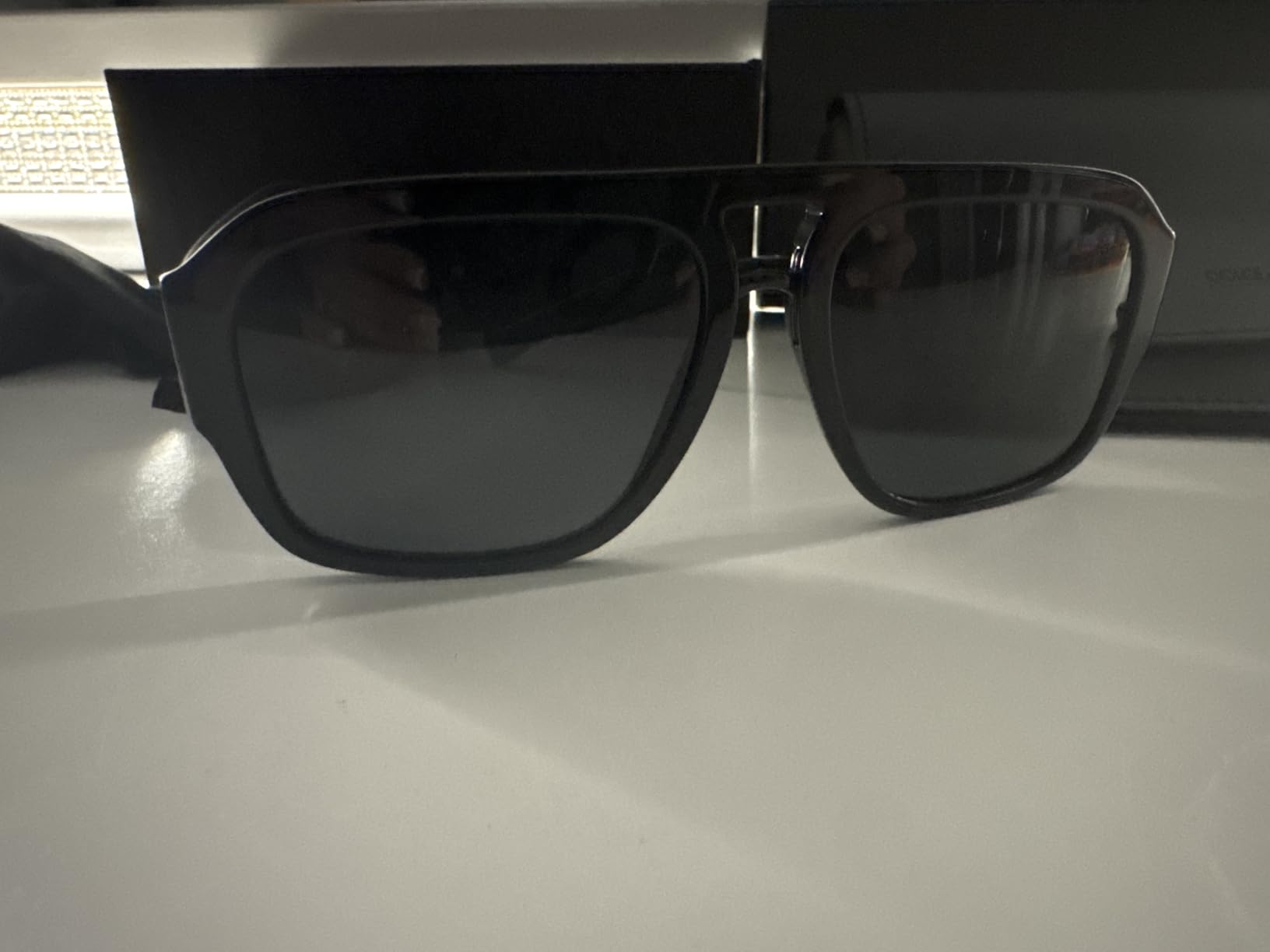Dolce & Gabbana DG 4403 Shiny Black/Grey 58/16/140 Men Sunglasses customer photo 1