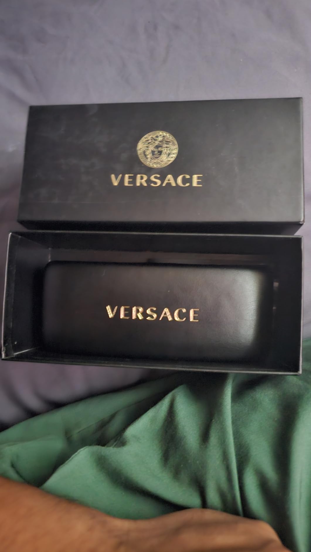 Versace VE4406 Rectangular Sunglasses for Men +BUNDLE with ACCESSORY EYEWEAR KIT customer photo 1